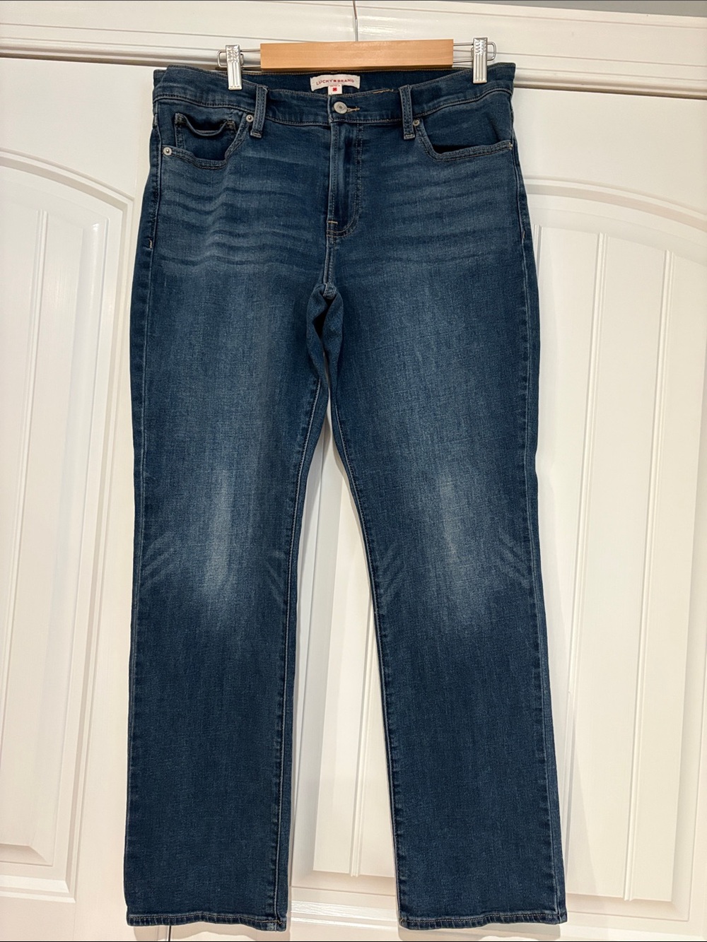 Lucky Brand Dark Blue Women's Straight-Leg Jeans 14/32